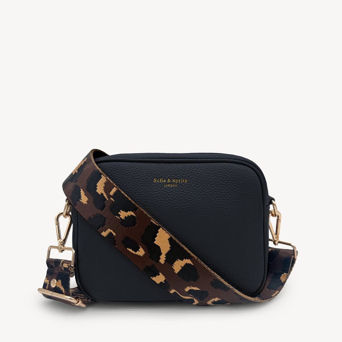 Brown & Gold Leopard Strap
