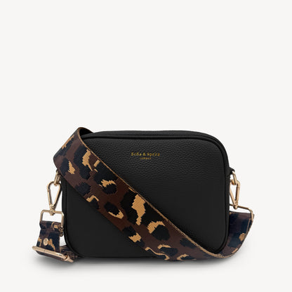 Brown & Gold Leopard Strap