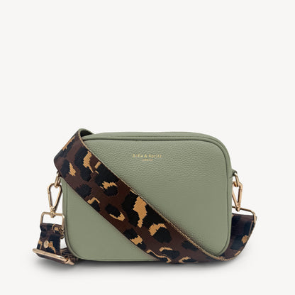 Brown & Gold Leopard Strap
