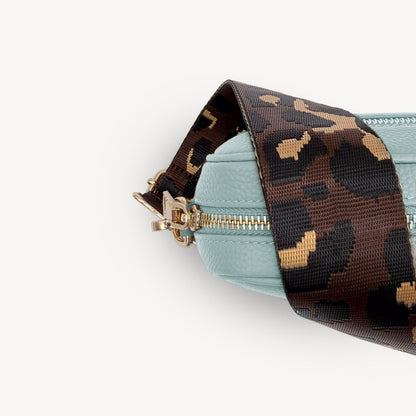 Brown & Gold Leopard Strap