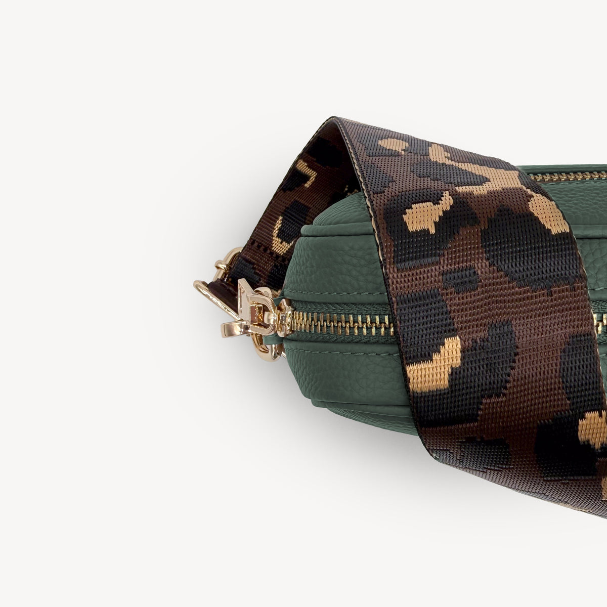 Brown & Gold Leopard Strap
