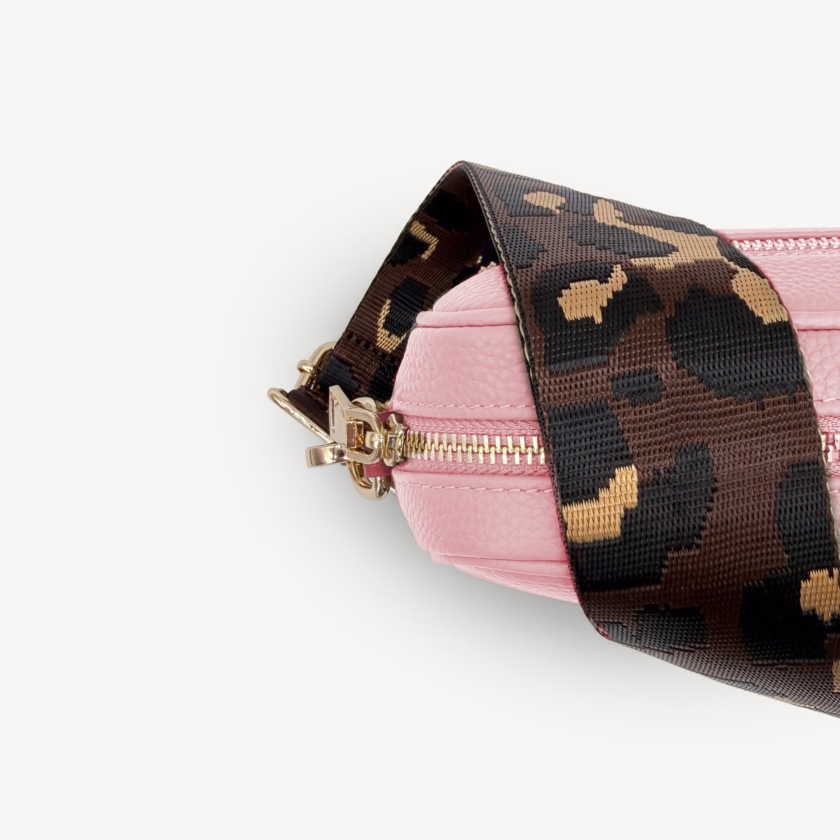 Brown & Gold Leopard Strap
