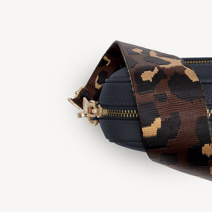 Brown & Gold Leopard Strap