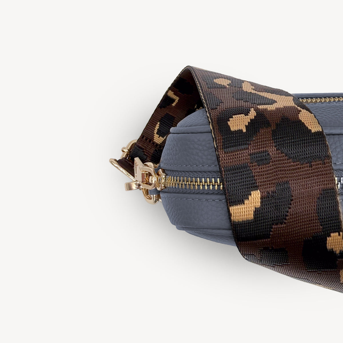 Brown & Gold Leopard Strap