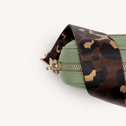 Brown & Gold Leopard Strap
