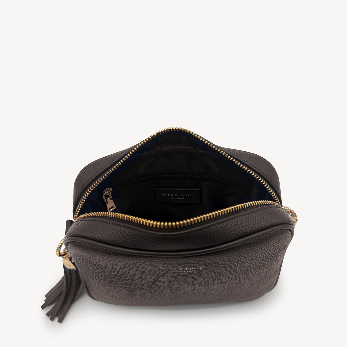 Lyla Crossbody Bag - Chocolate Brown