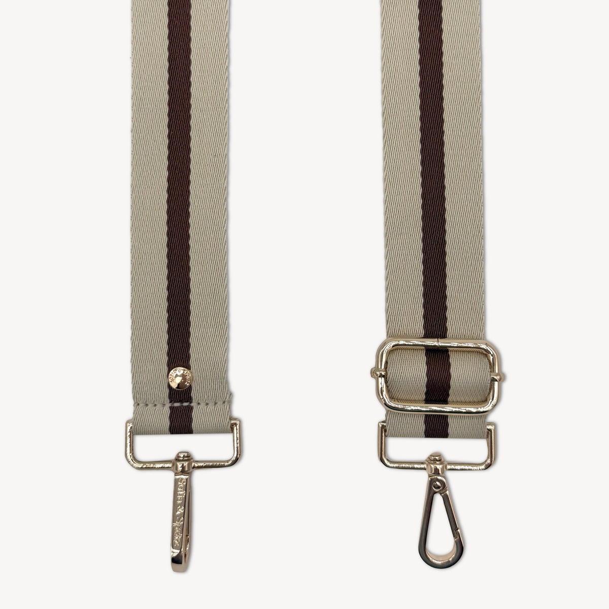 Light Mocha Stripe Strap
