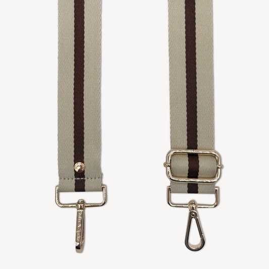Light Mocha Stripe Strap