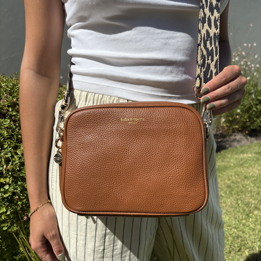Lyla Crossbody Bag - Tan