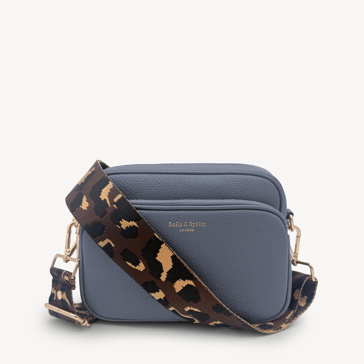 Brown & Gold Leopard Strap