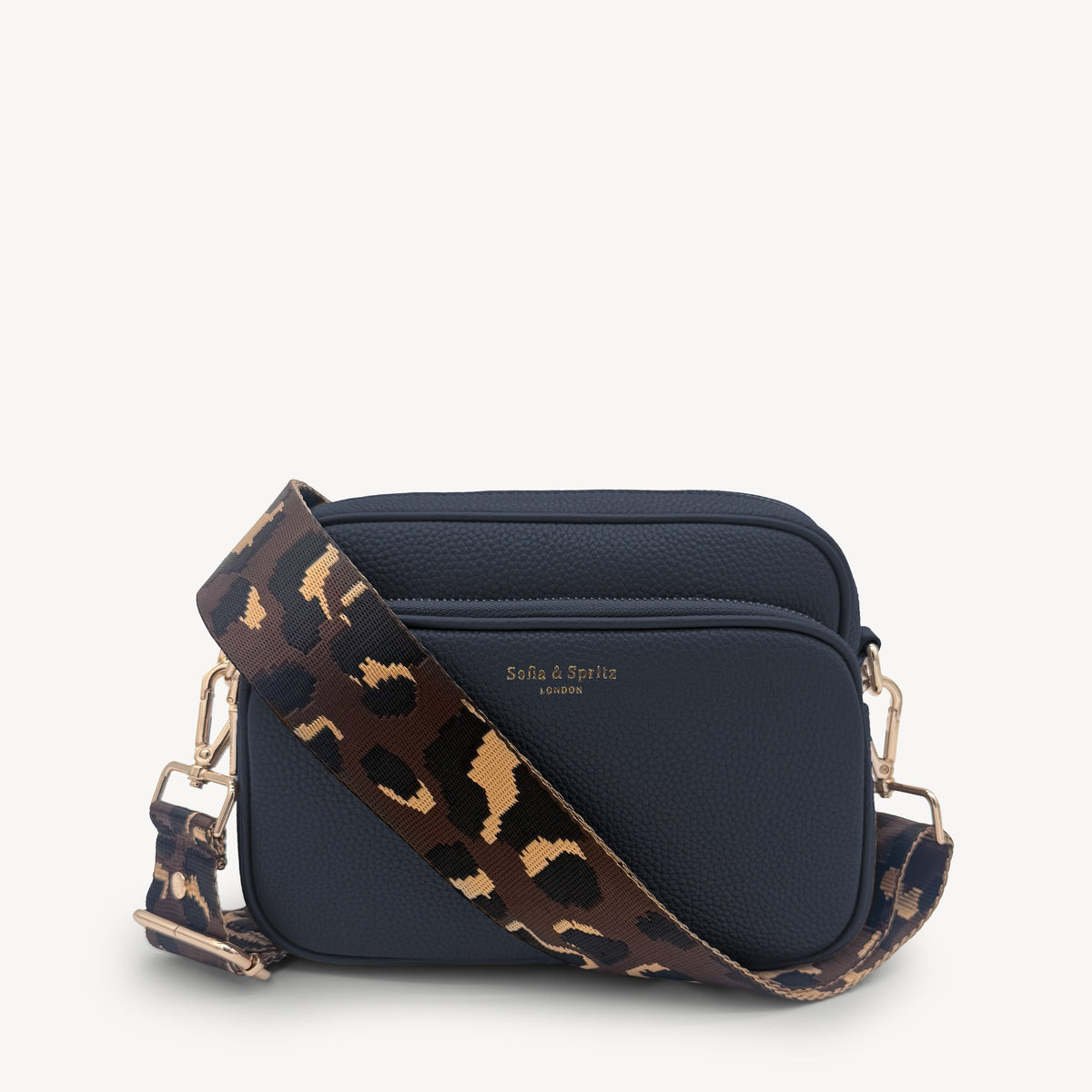 Brown & Gold Leopard Strap