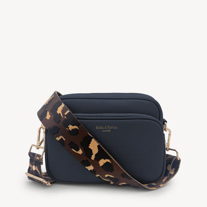 Brown & Gold Leopard Strap