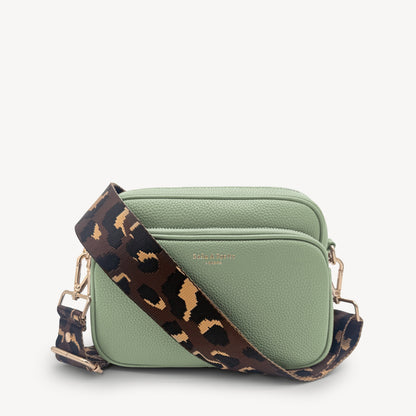 Brown & Gold Leopard Strap