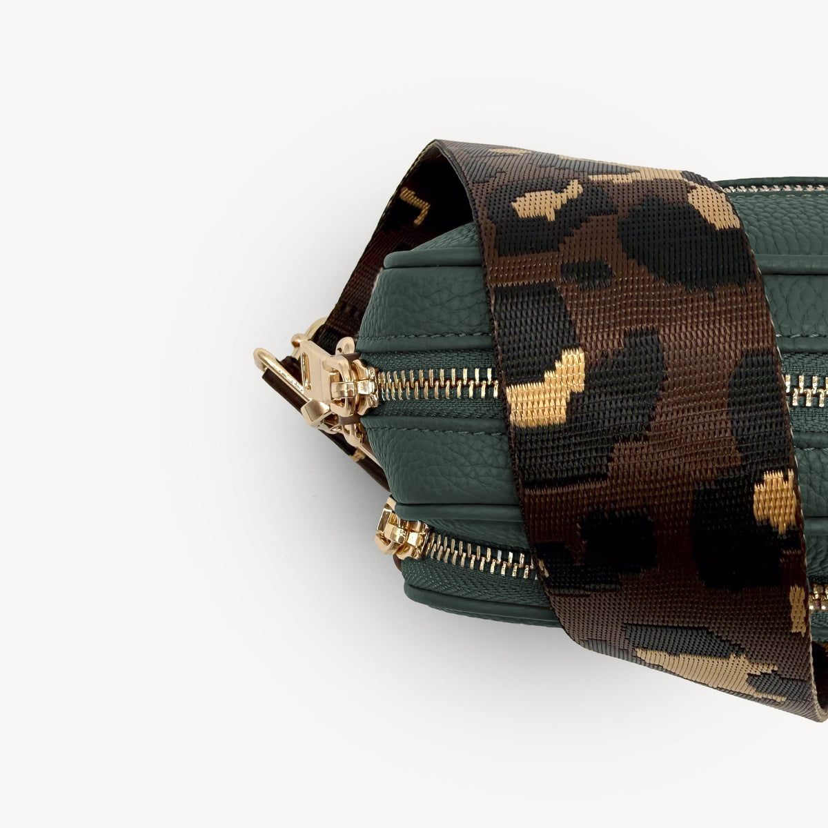 Brown & Gold Leopard Strap