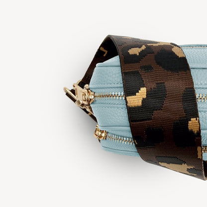Brown & Gold Leopard Strap