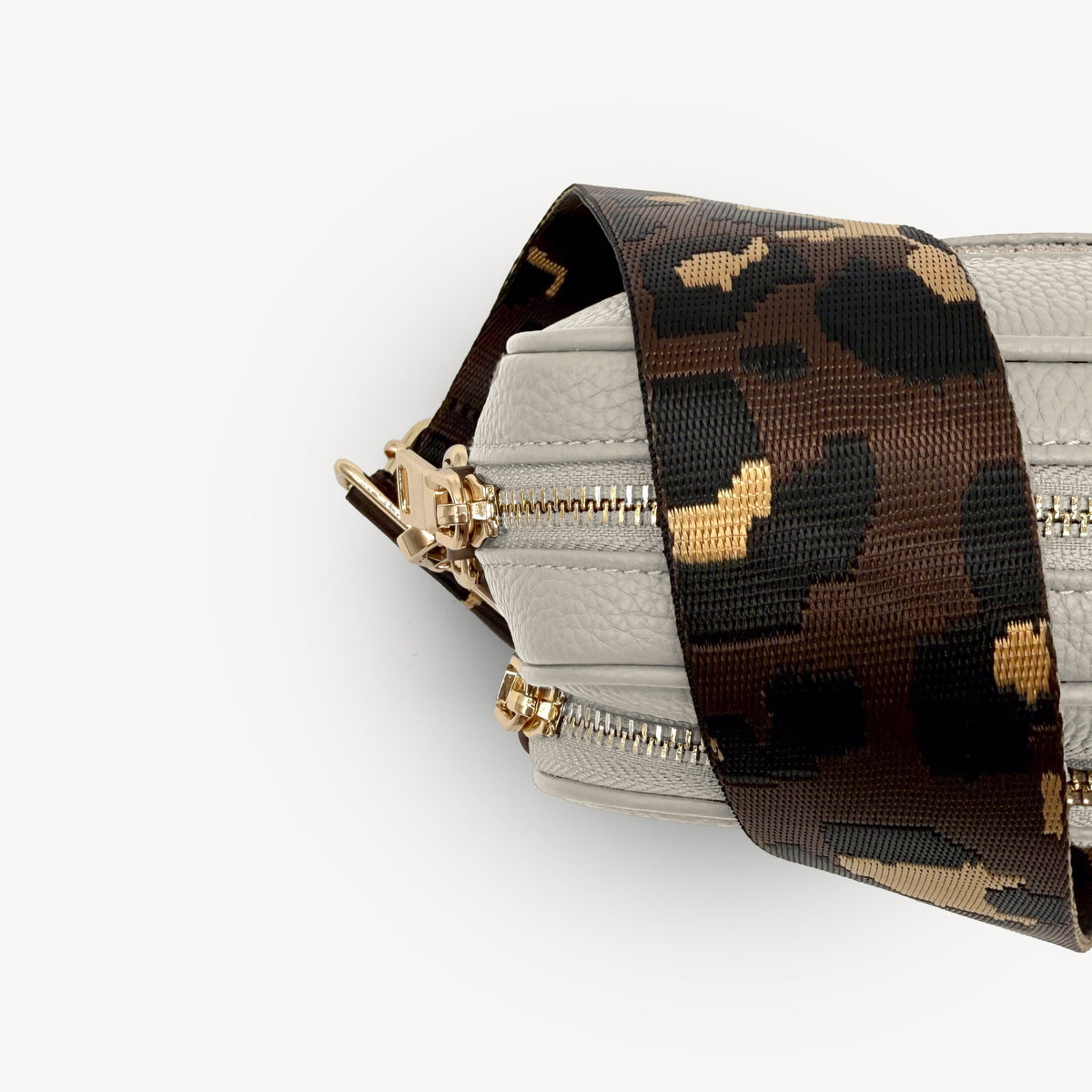 Brown & Gold Leopard Strap