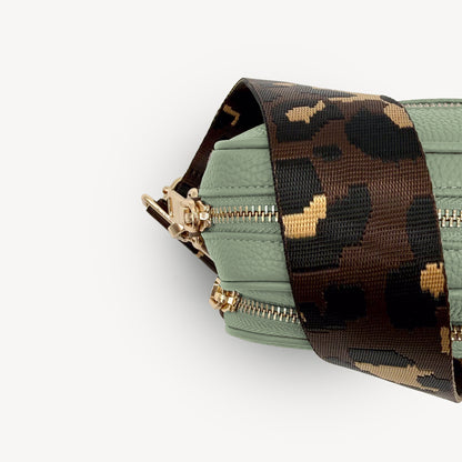 Brown & Gold Leopard Strap
