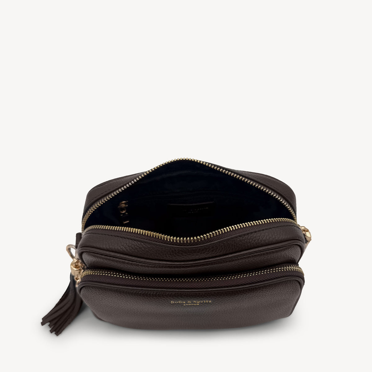 Alba Crossbody Bag - Chocolate Brown