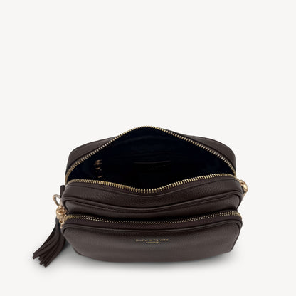 Alba Crossbody Bag - Chocolate Brown