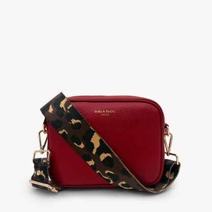 Brown & Gold Leopard Strap