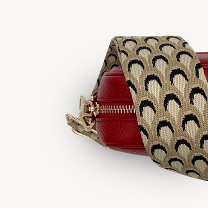 Taupe Peacock Strap