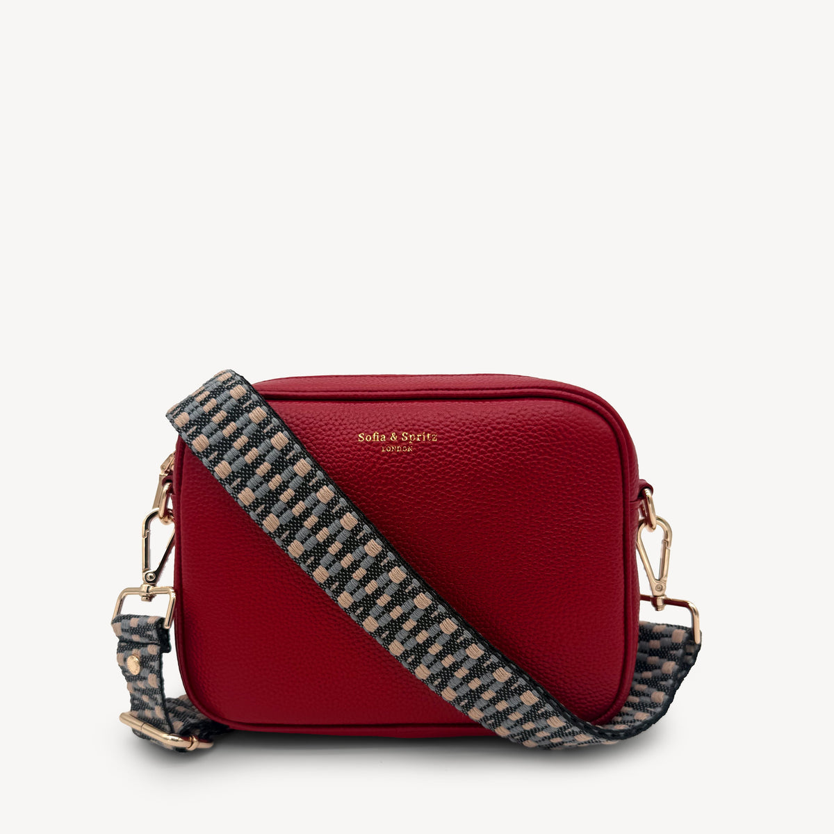Blue & Stone Zigzag Strap