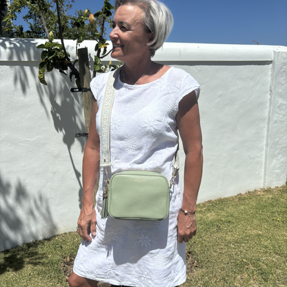 Lyla Crossbody Bag - Sage Green