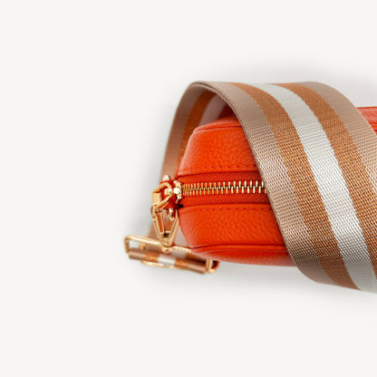 Champagne & Rose Gold Stripe Strap