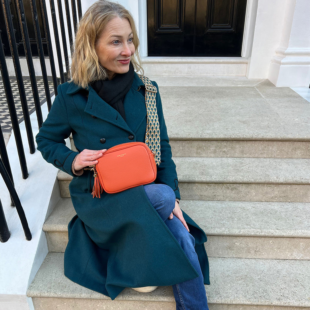 Lyla Crossbody Bag - Orange