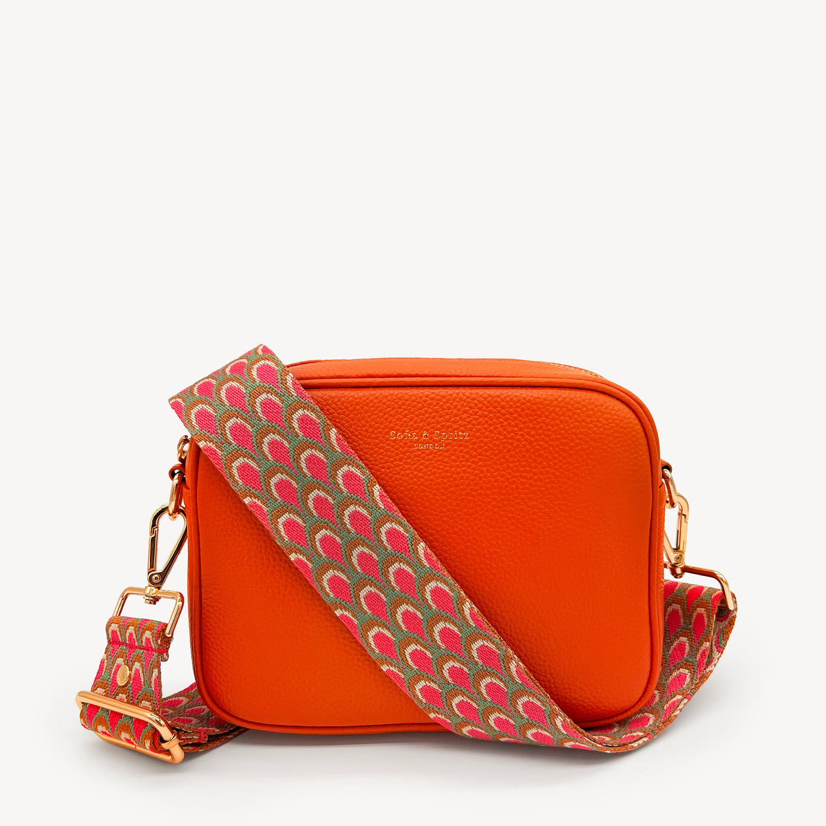 Pink Peacock Strap