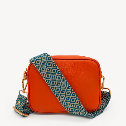 Blue & Stone Embroidered Strap