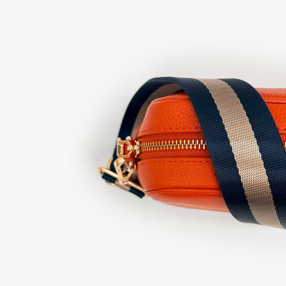 Navy & Gold Stripe Strap