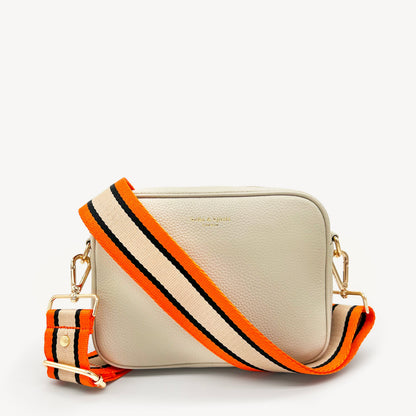 Orange, Tan & Black Stripe Strap
