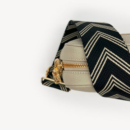 Black & Stone Arrow Strap