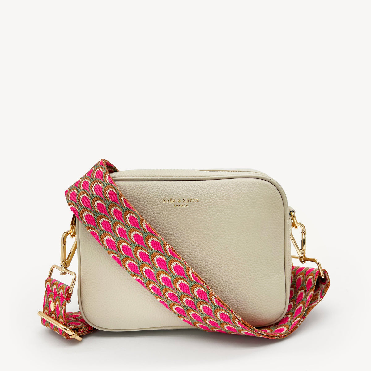 Pink Peacock Strap