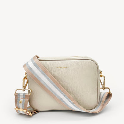 Champagne & Silver Stripe Strap