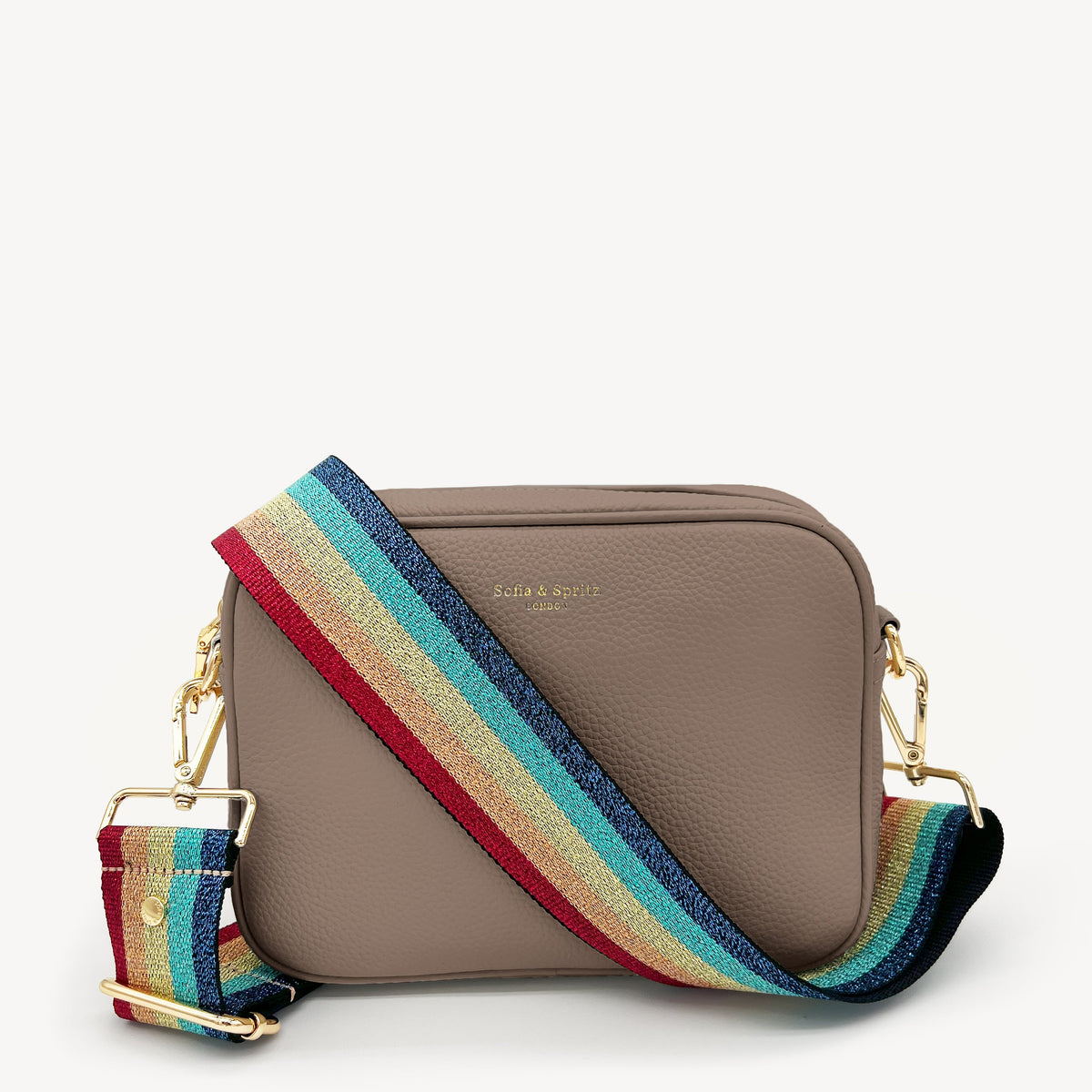 Rainbow Glitter Strap