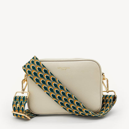 Teal Peacock Strap