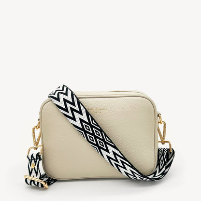 Black & White Diamond Strap