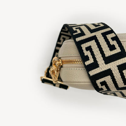 Black & Stone Greek Strap