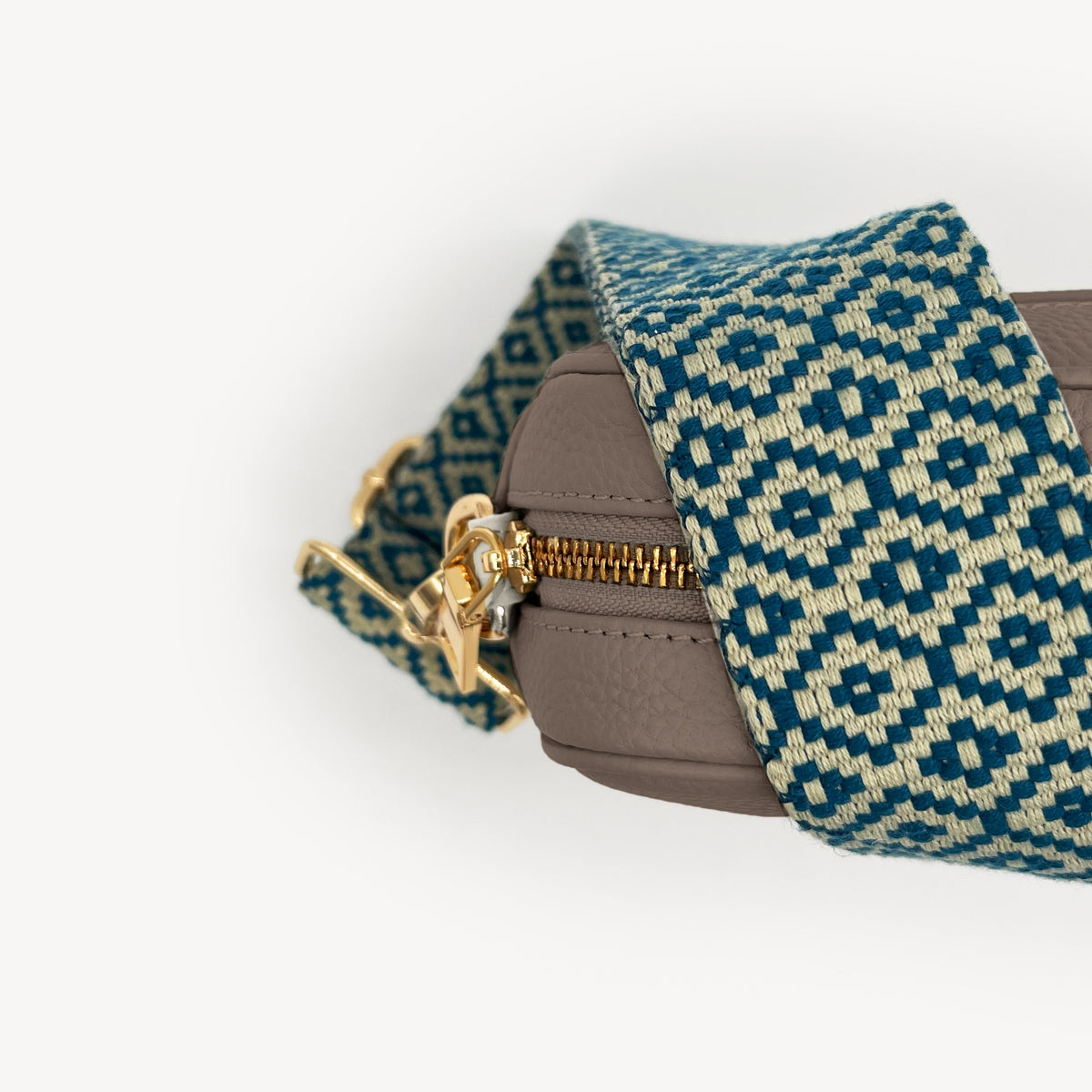 Blue & Stone Embroidered Strap
