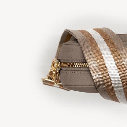 Champagne & Rose Gold Stripe Strap