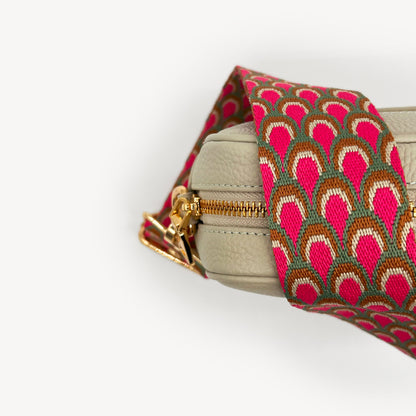 Pink Peacock Strap
