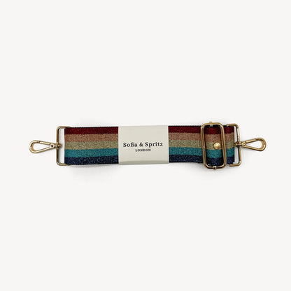 Rainbow Glitter Strap
