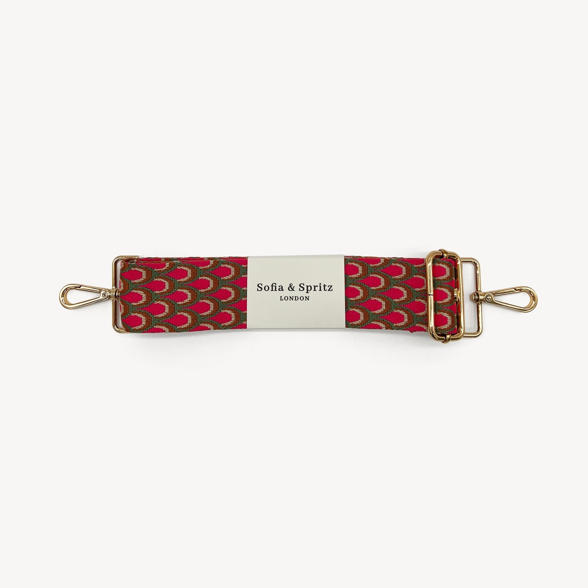 Pink Peacock Strap