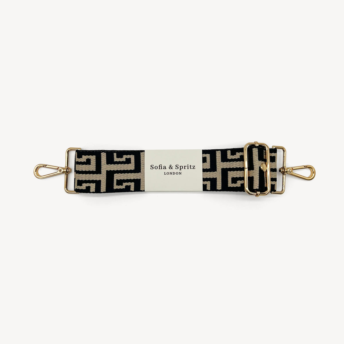 Black & Stone Greek Strap