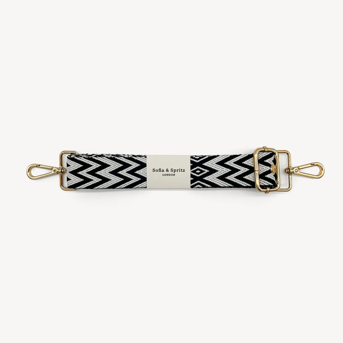 Black & White Diamond Strap