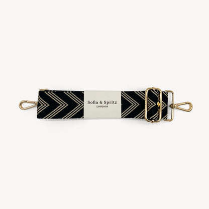 Black & Stone Arrow Strap