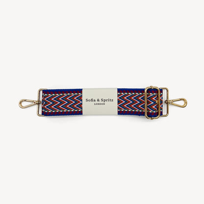 Blue & Red Aztec Assortment Strap