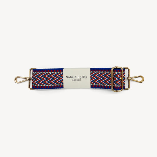 Blue & Red Aztec Assortment Strap